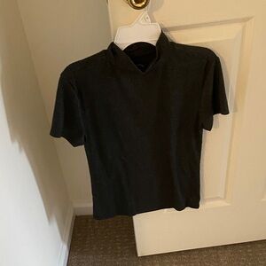 One Step Ahead Charcoal Gray Top